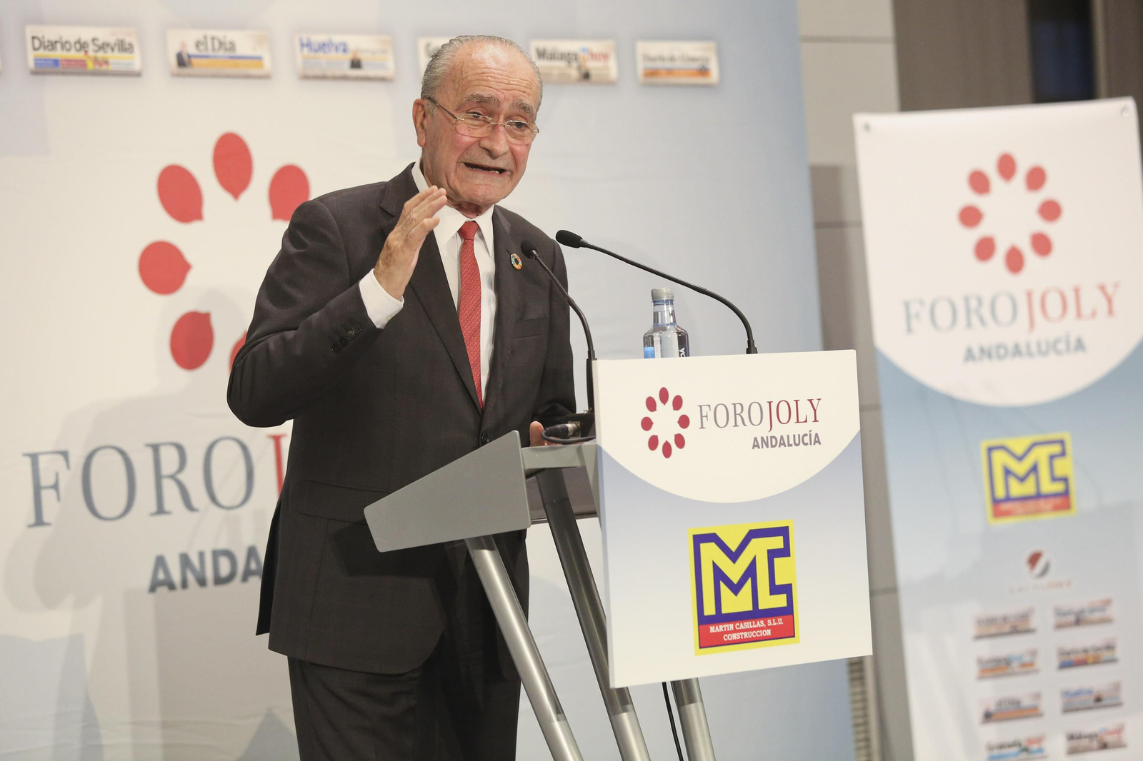 Fotos del Desayuno informativo Grupo Joly con el alcalde de Málaga
