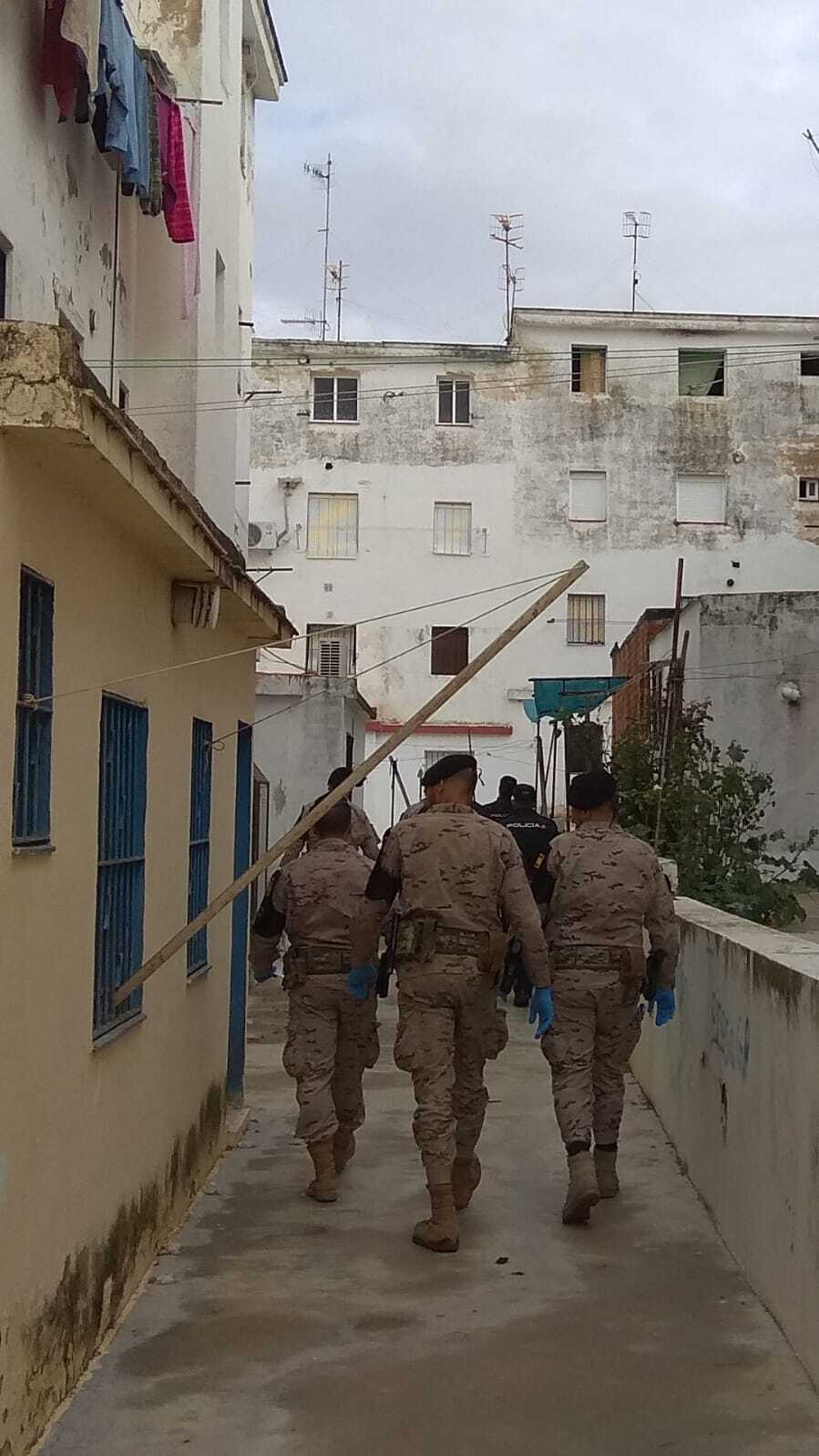 Militares del aire en Sevilla