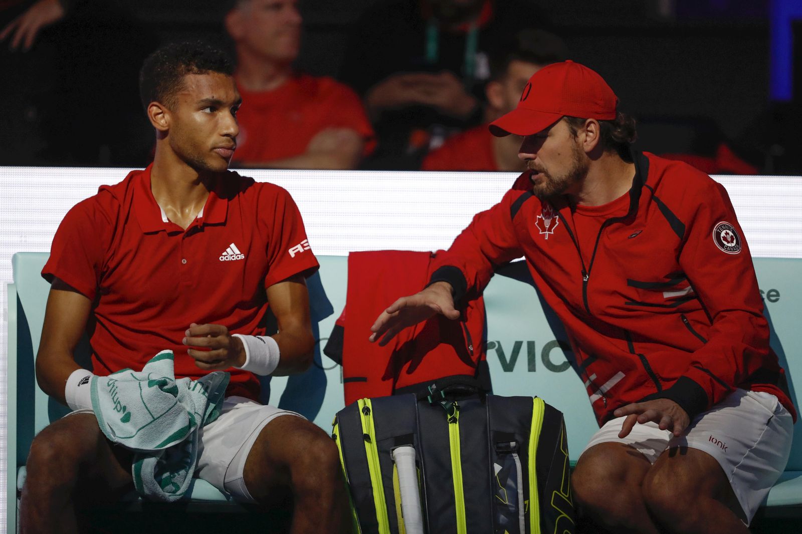 Felix Auger Aliassime - Lorenzo Musetti de la Copa Davis de Málaga