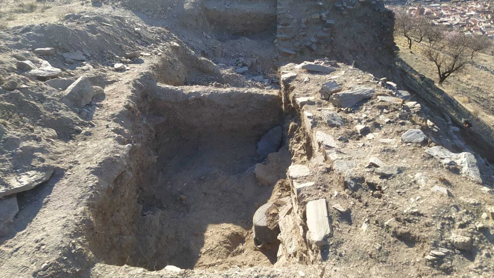 Restos de la fortaleza.