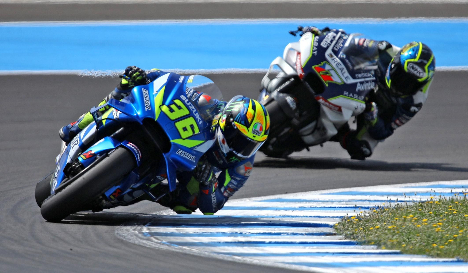 Imágenes del test de MotoGP
