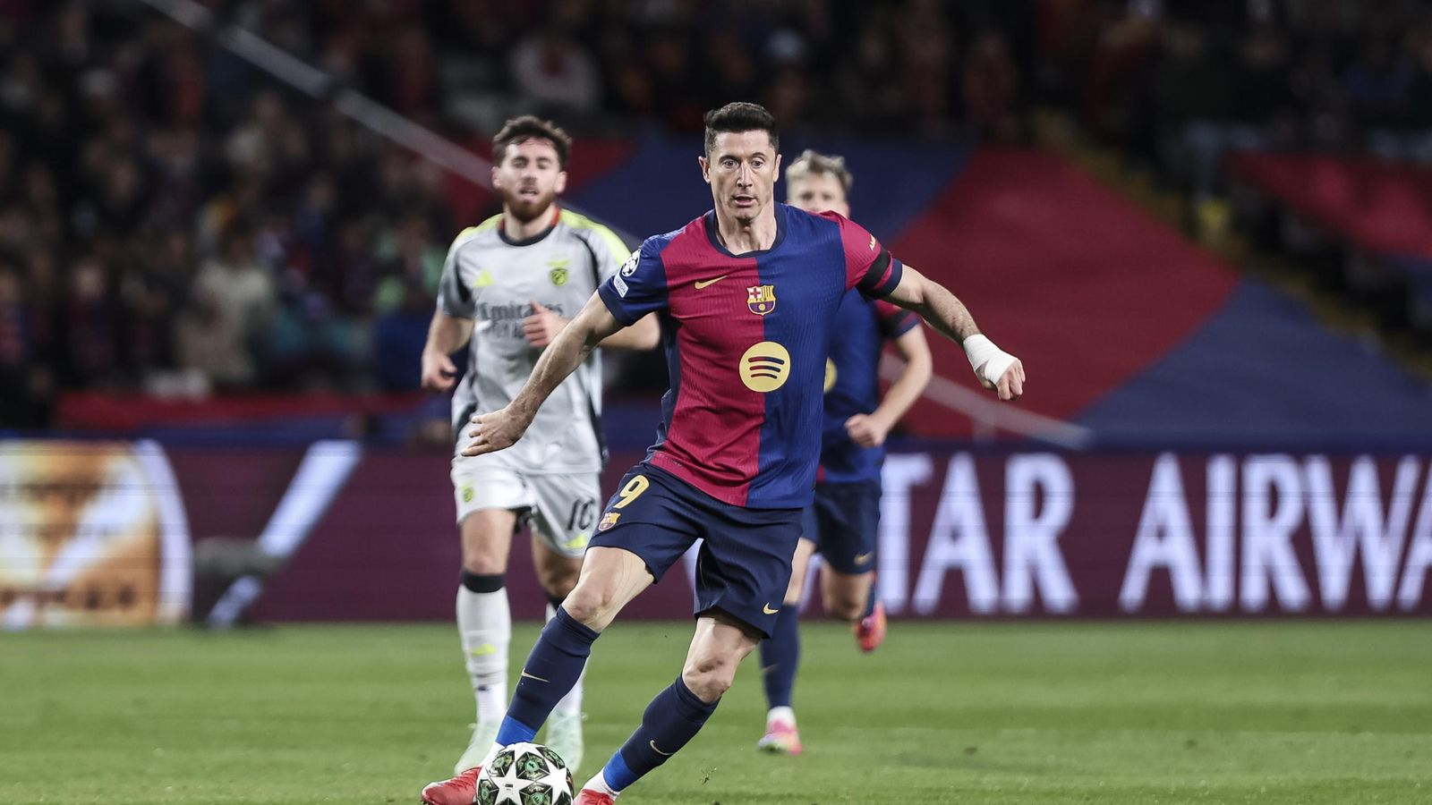 Las fotos del Barcelona-Benfica