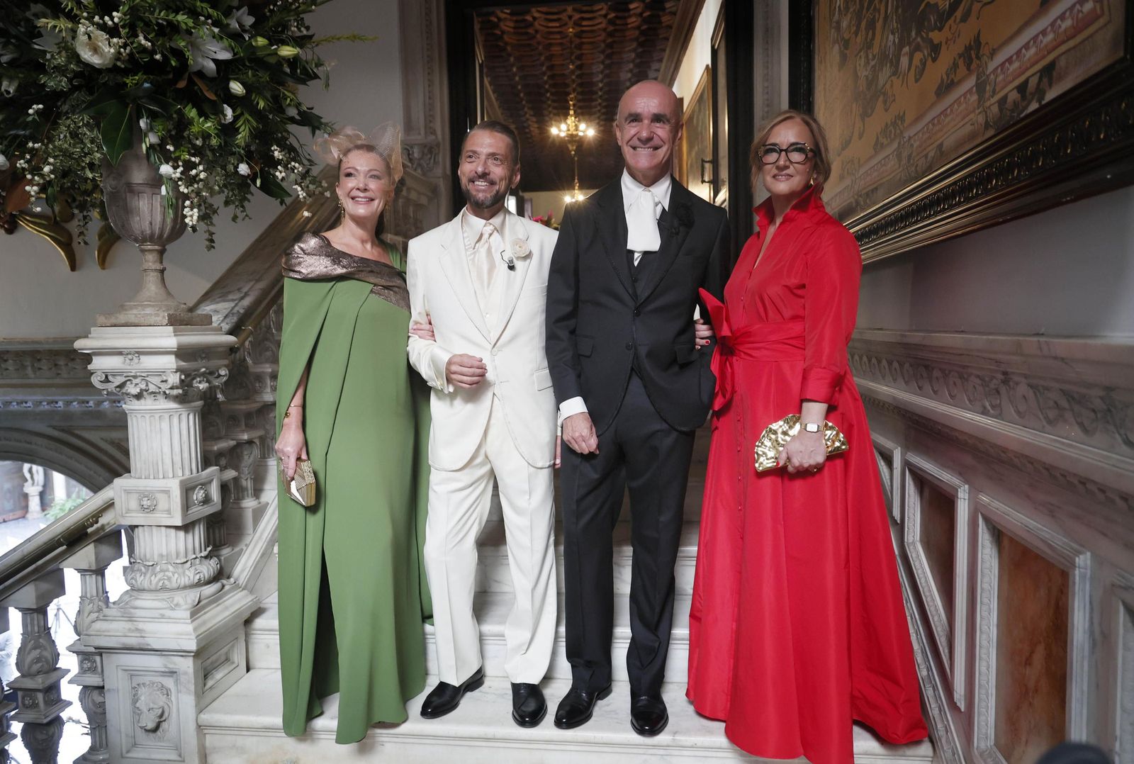 Antonio Muñoz celebra su boda en el Palacio de la Motilla