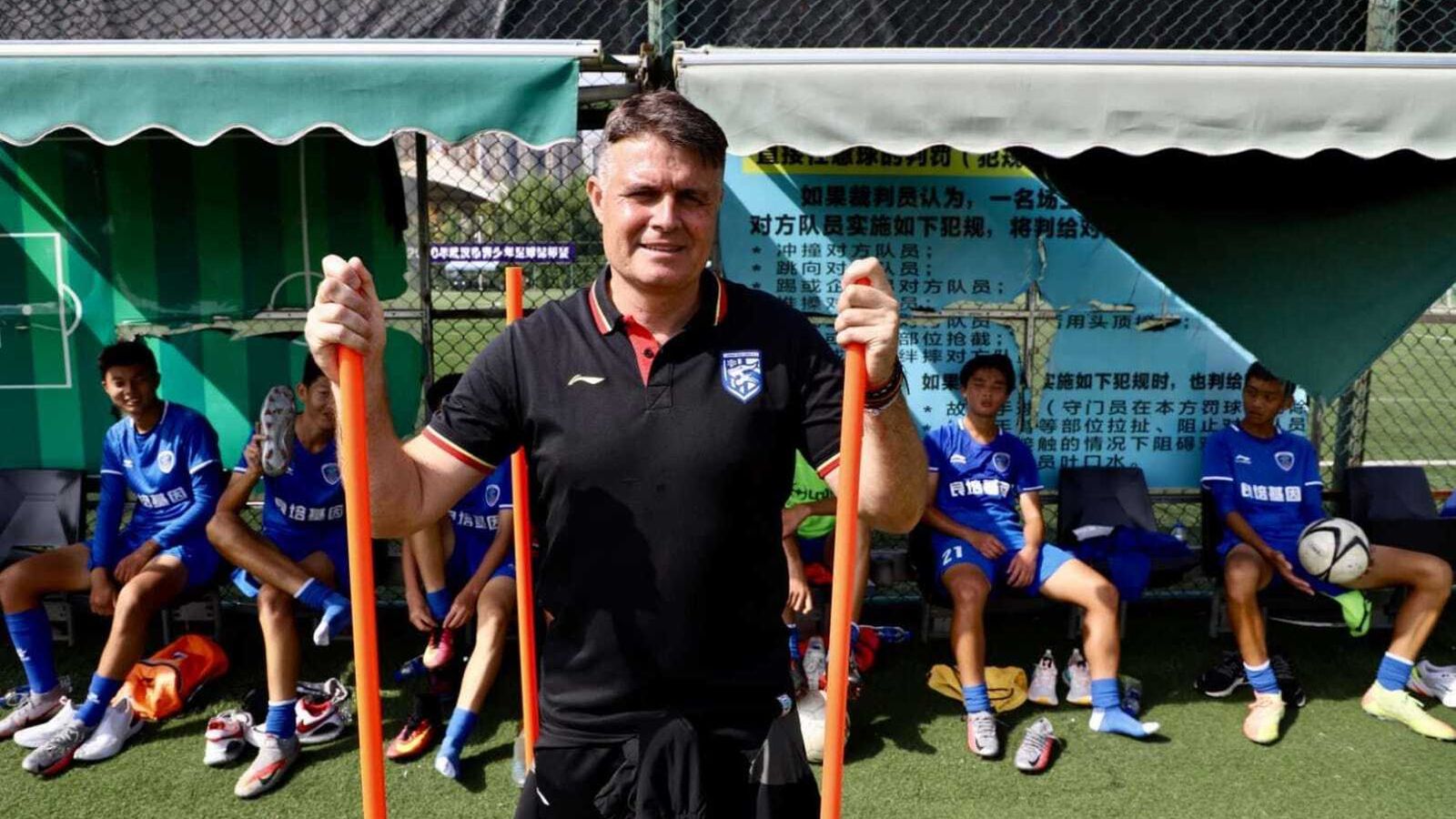 Pedro Morilla, en una sesión de entrenamiento.
