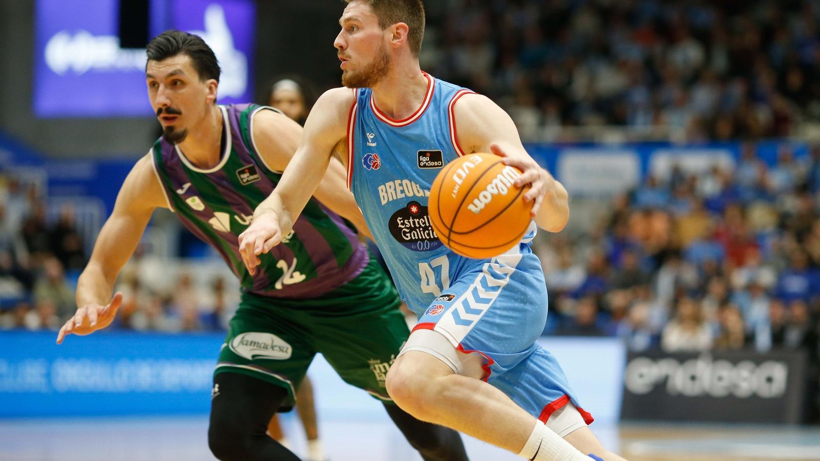 El Breogán Lugo-Unicaja Málaga, en fotos
