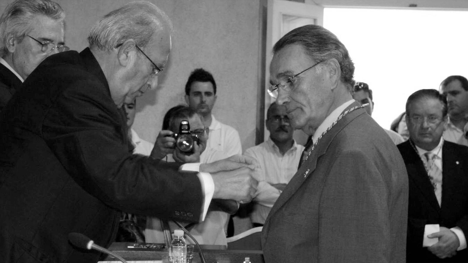 Los primos José Vázquez Castillo y Fernando Palma Castillo pujaron en varias ocasiones por la Alcaldía de San Roque