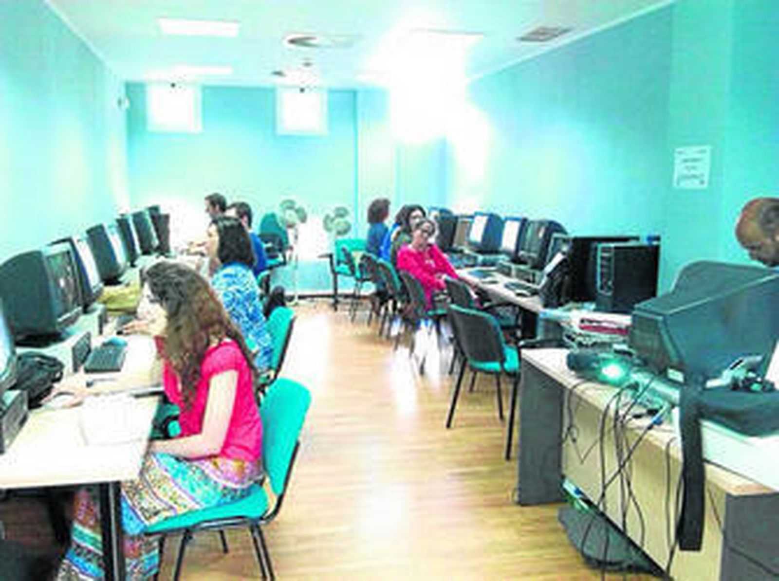 Uno de los cursos sobre redes sociales organizados por el Ayuntamiento de Huelva.