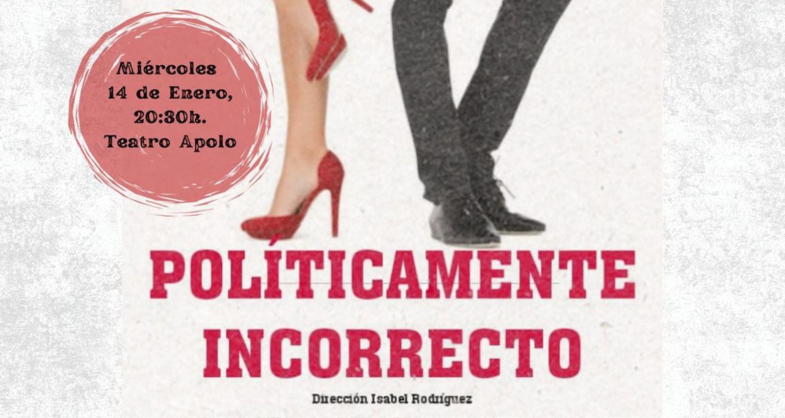 Cartel de la obra de teatro.