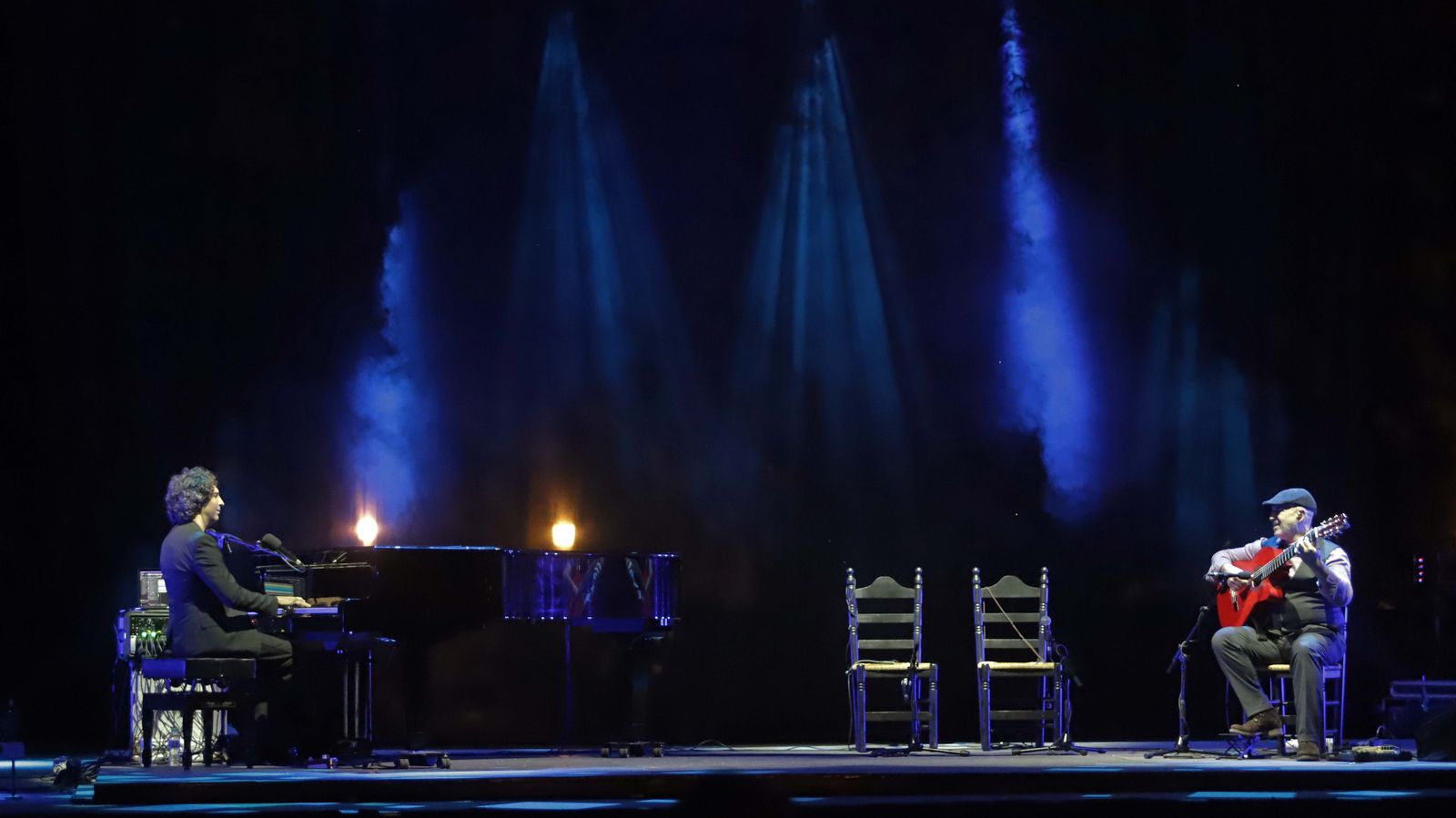 Fotos del espectáculo 'Paqueando' de José Mari Banderas y Diego Amador en Algeciras