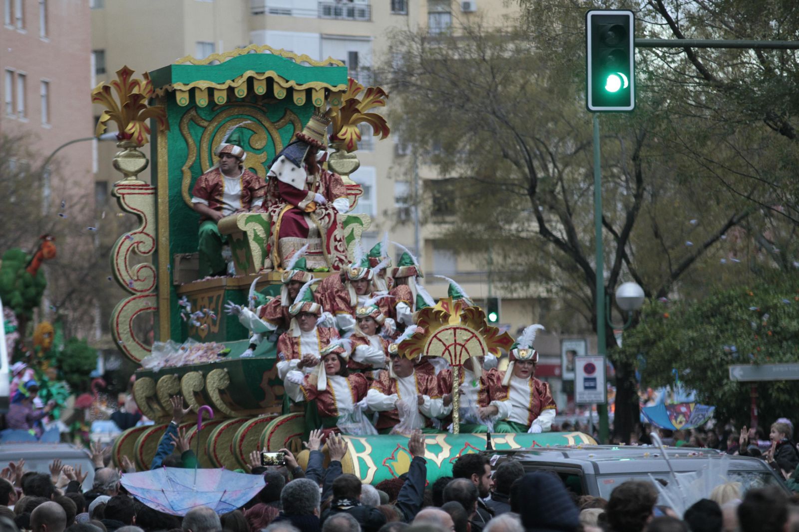 Las imágenes de la Cabalgata de los Reyes Magos