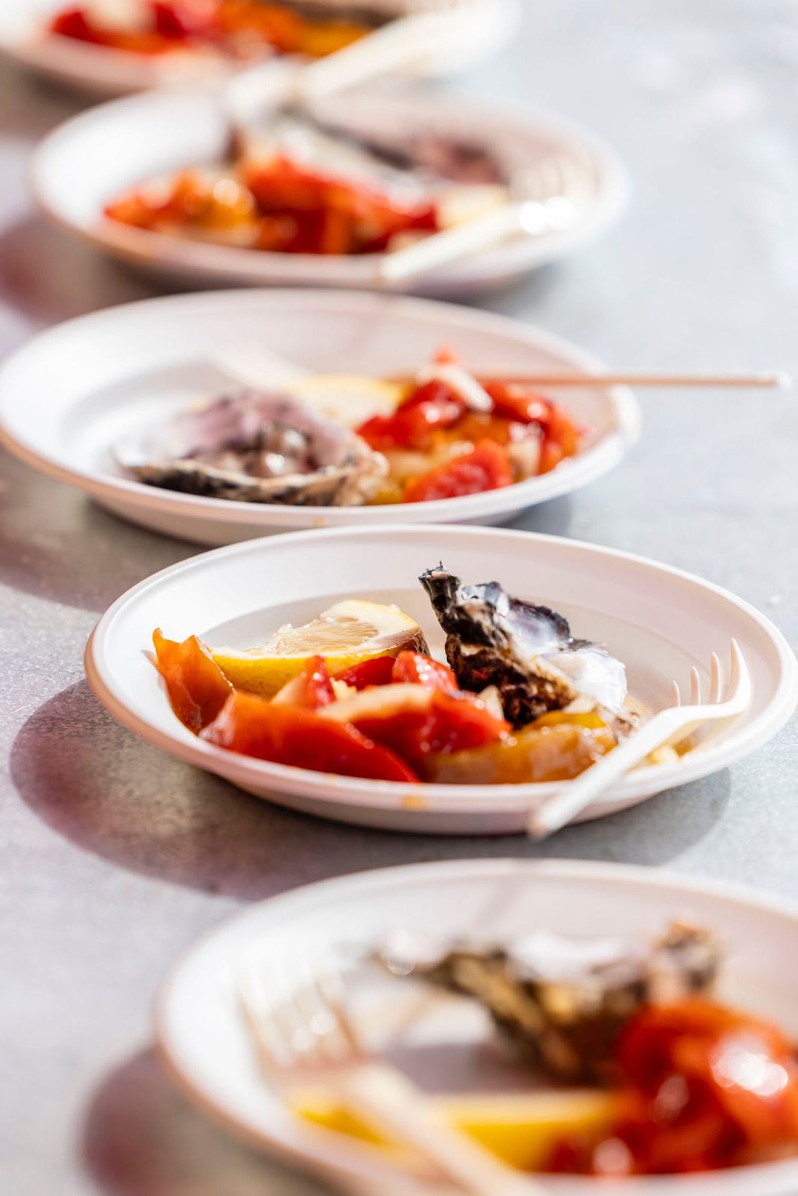 Imágenes de la Ostionada este domingo en San Antonio