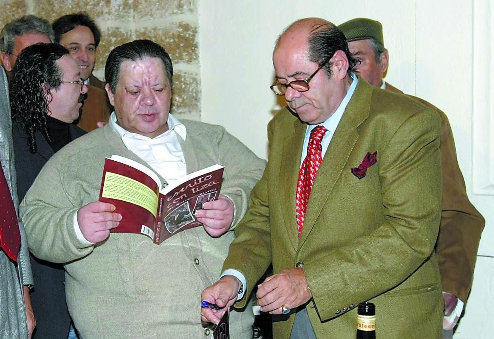 José Ruiz 'Pepe Manteca, junto al popular cuartetero El Masa