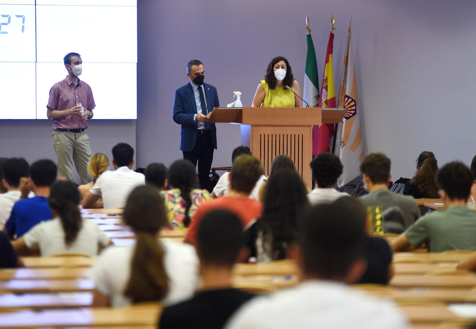 El inicio de los exámenes de Selectividad en Córdoba, en fotografías