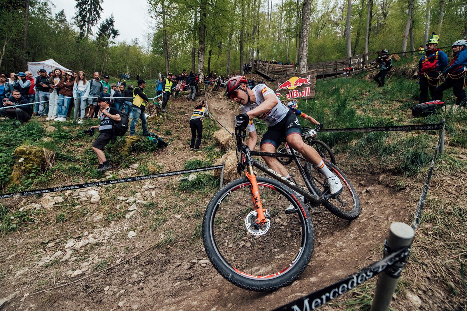 David Valero en una prueba anterior.