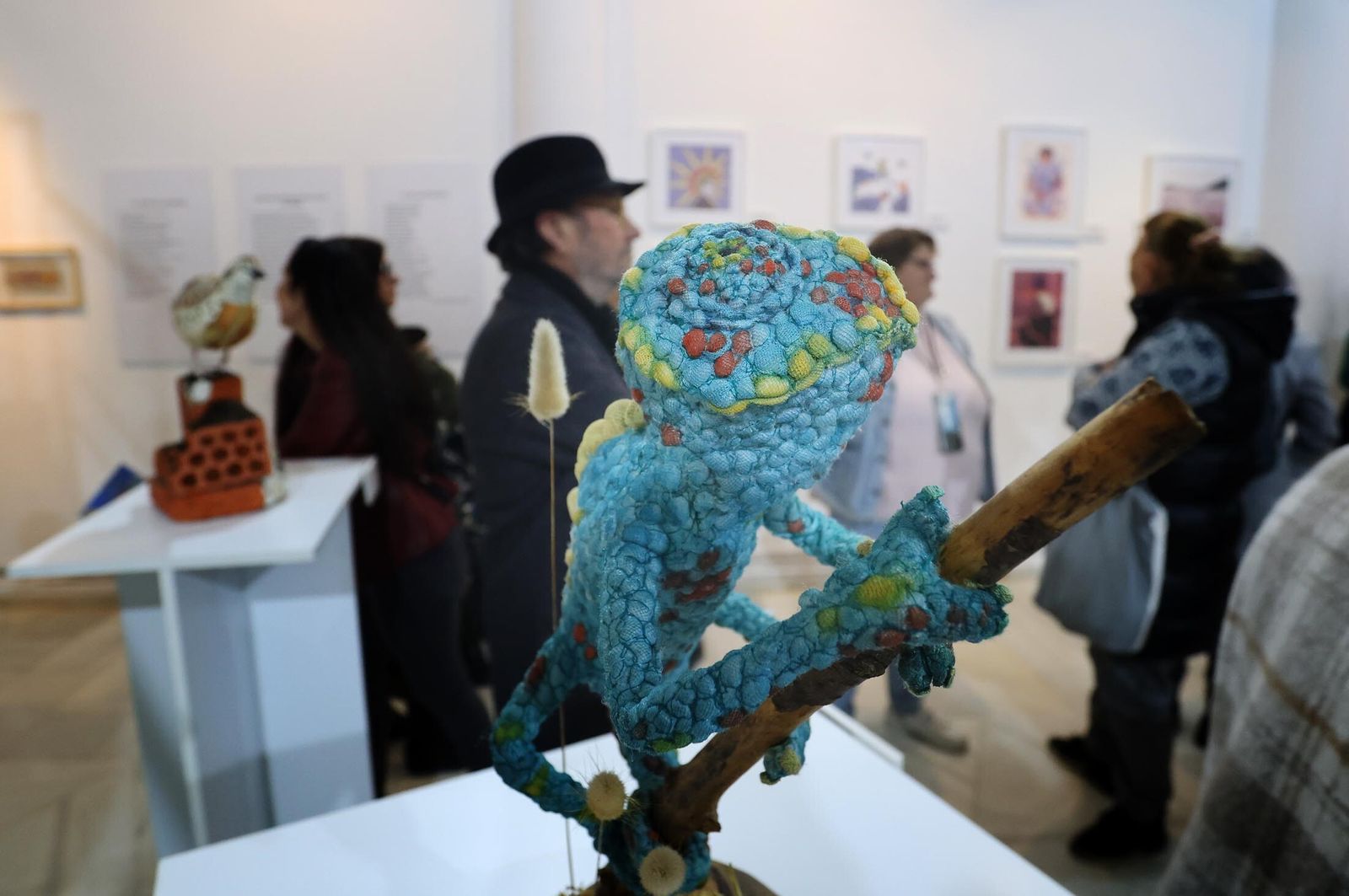 Una de la obra de la exposición.