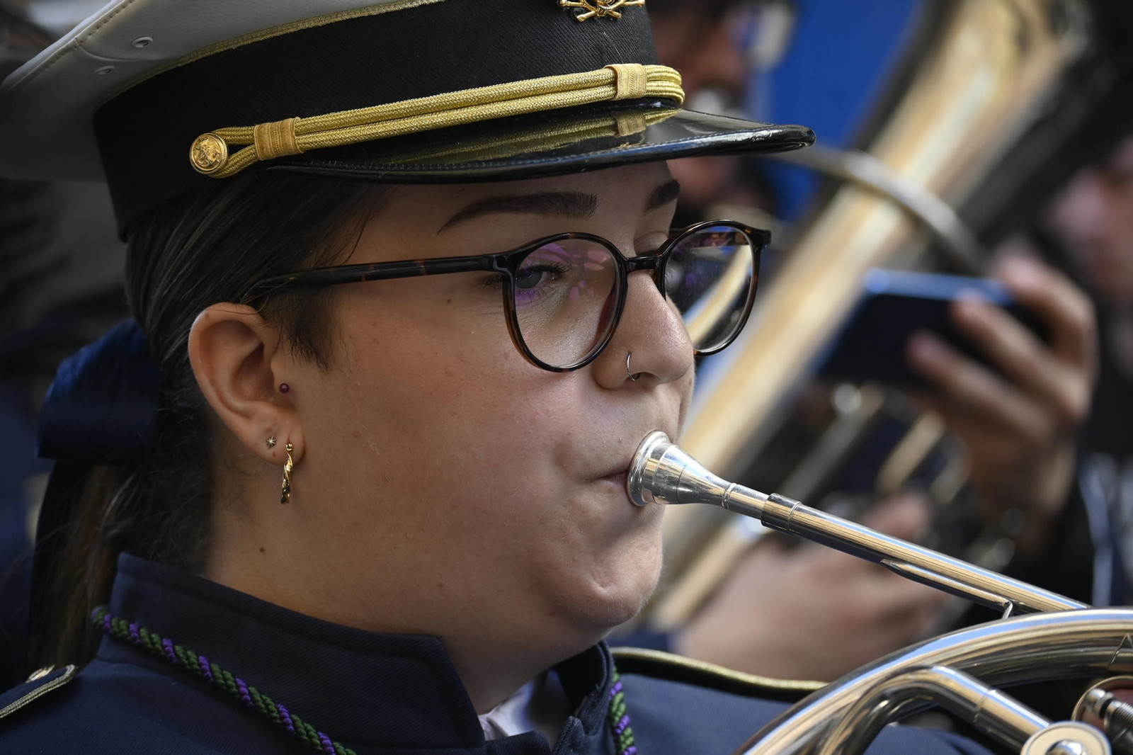 Concierto de la banda de Expiración y Salud en la Iglesia Esperanza, en imágenes