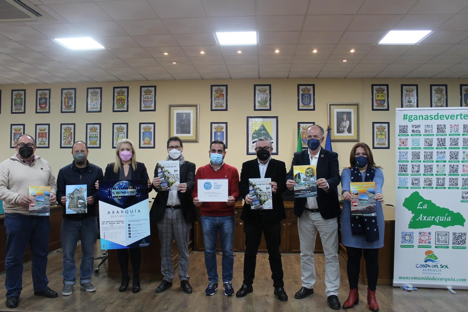 Presentación en la Mancomunidad Axarquía Costa del Sol. Presentación en la Mancomunidad Axarquía Costa del Sol.