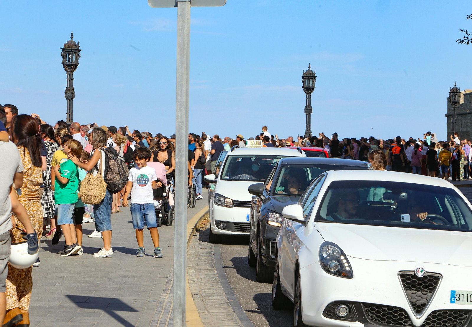 Las imágenes de la final de la SailGP en Cádiz