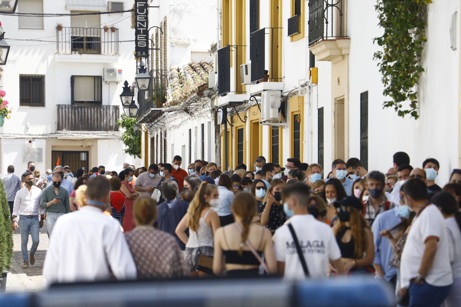 Fotografías: Sábado de colas y bulla en los Patios de Córdoba