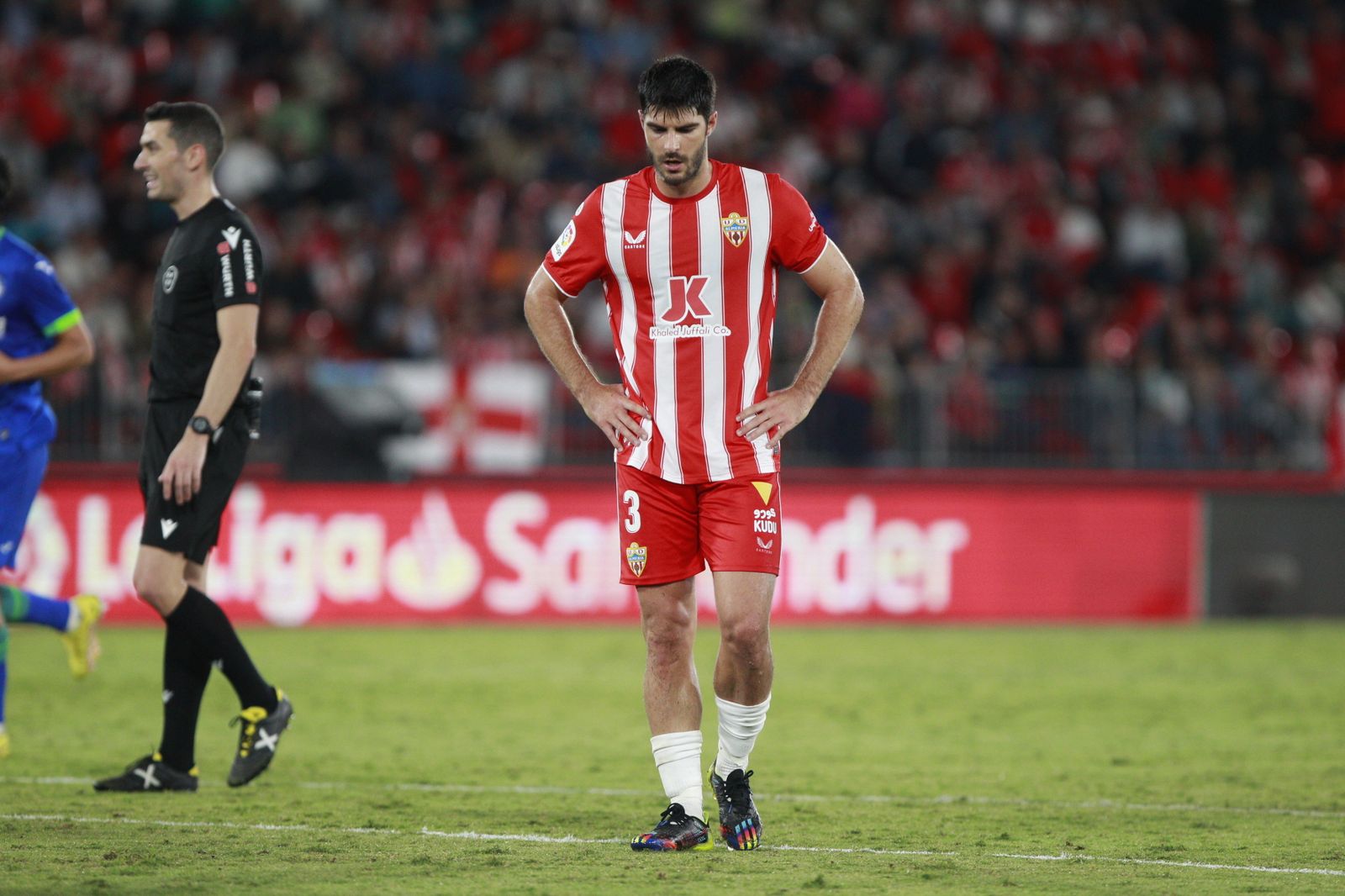 Imágenes del partido de fútbol U.D. Almería-Getafe C.F.
