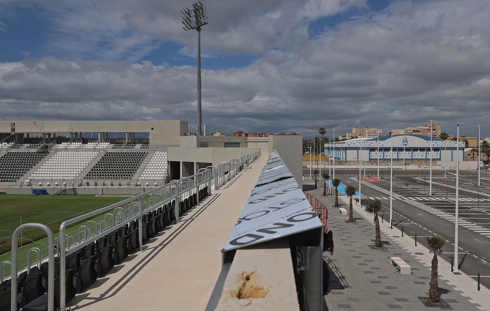 El estadio Ciudad de La Línea, en imágenes