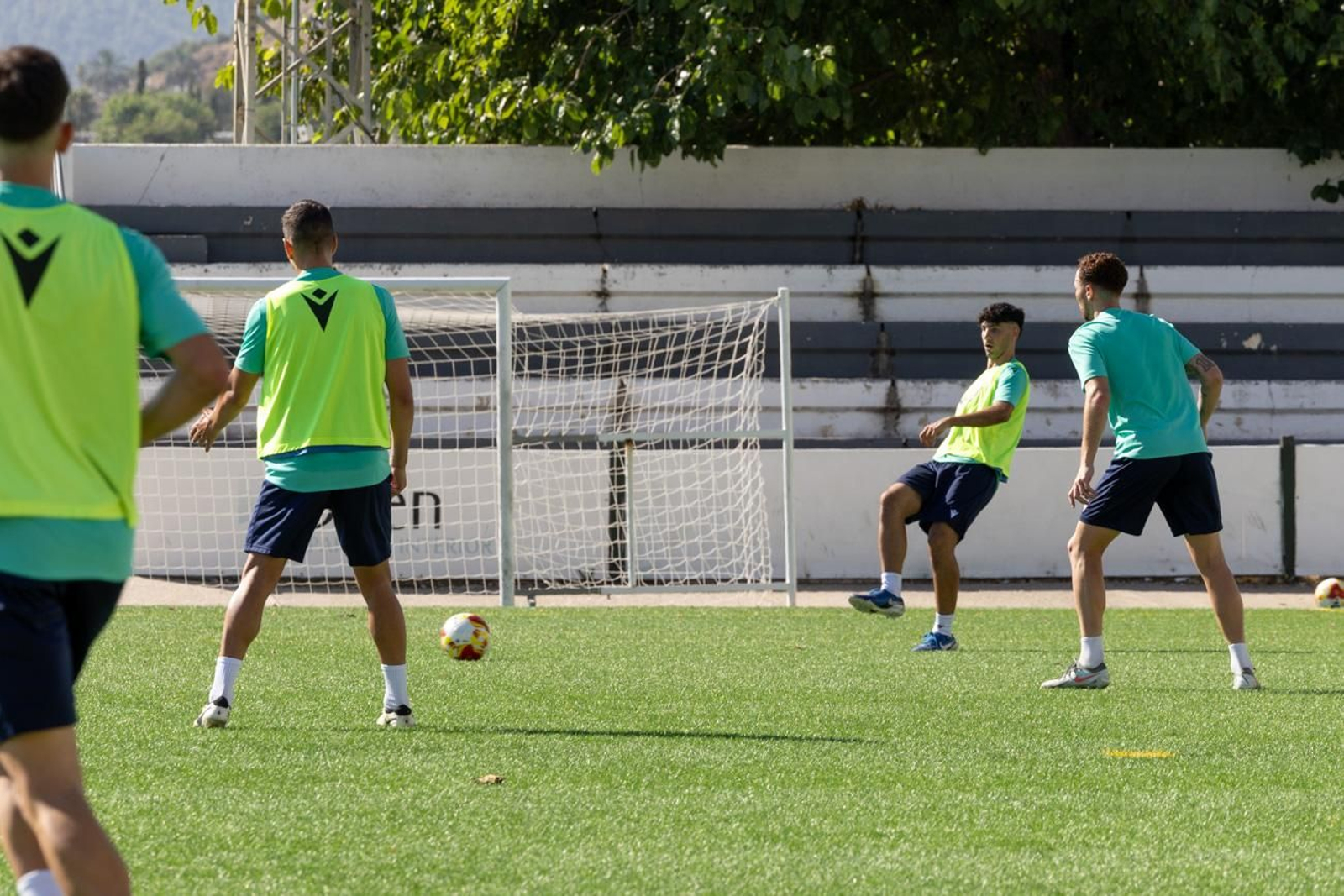 El primer entrenamiento del Real Jaén de la temporada 2025-26