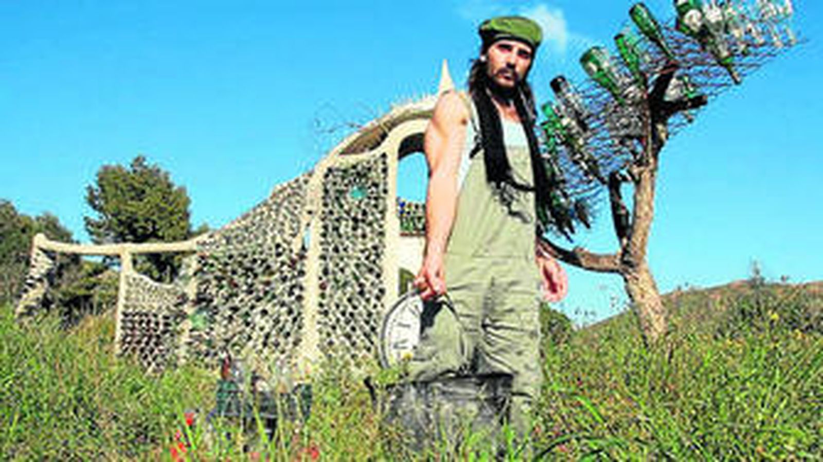 Miguel Campello en una foto promocional de su primer disco en solitario.