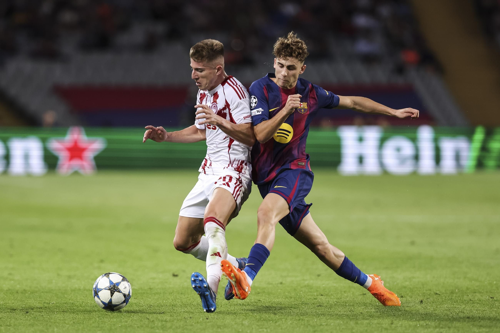 Las fotos del Barcelona-Olympiacos