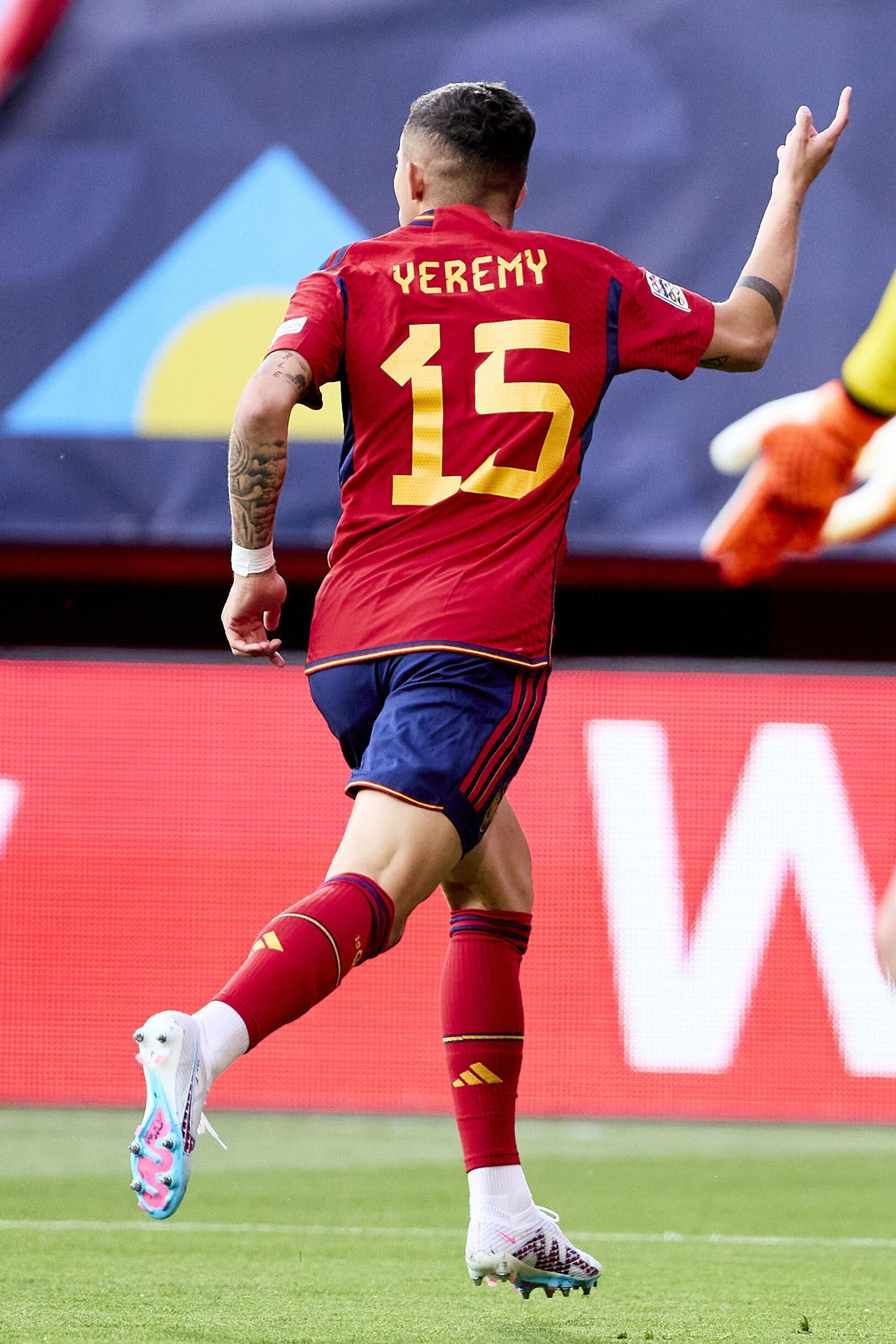 Las fotos del España - Italia