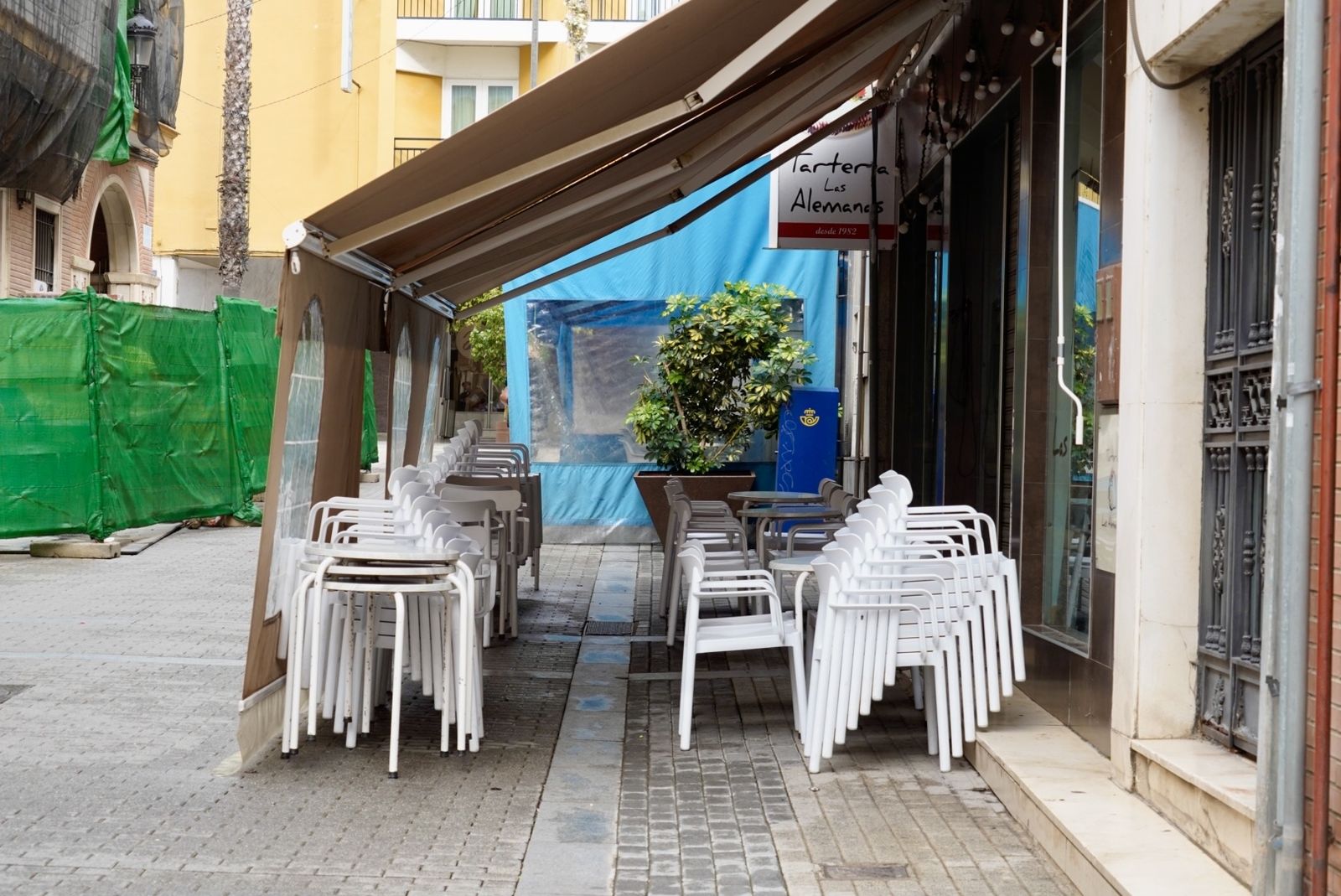 Imágenes del paso de la DANA por Huelva