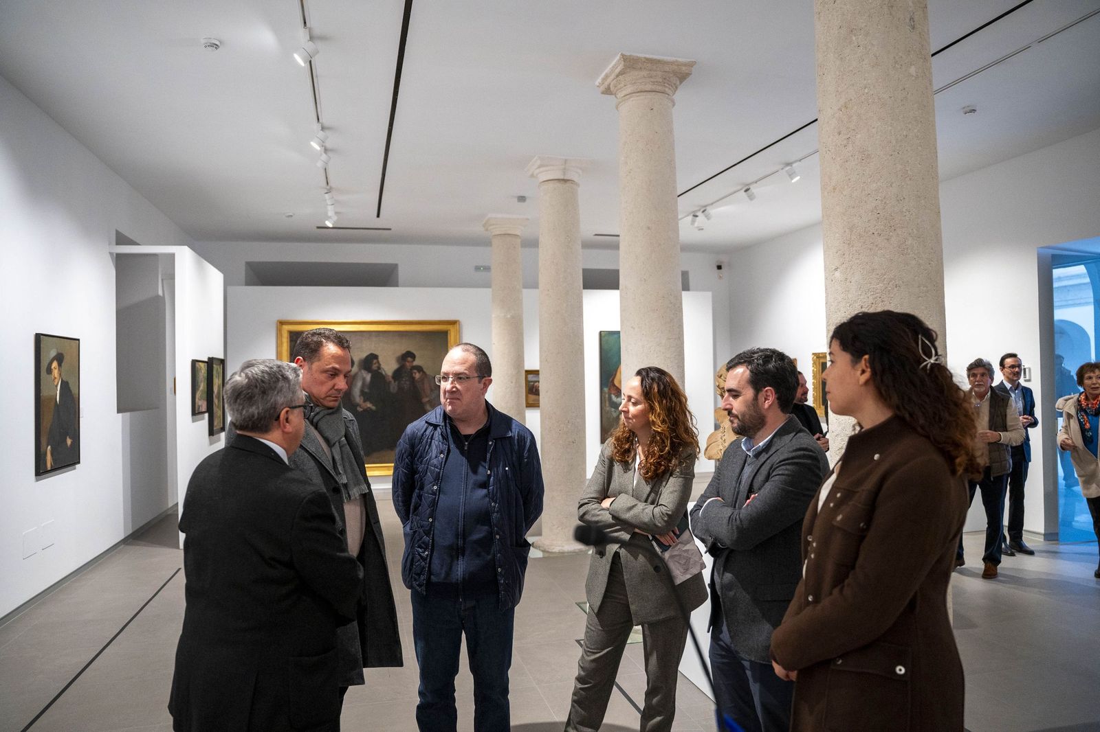 Fotogalería de la nueva obra de Zuloaga de la familia Cosentino en el MUREC