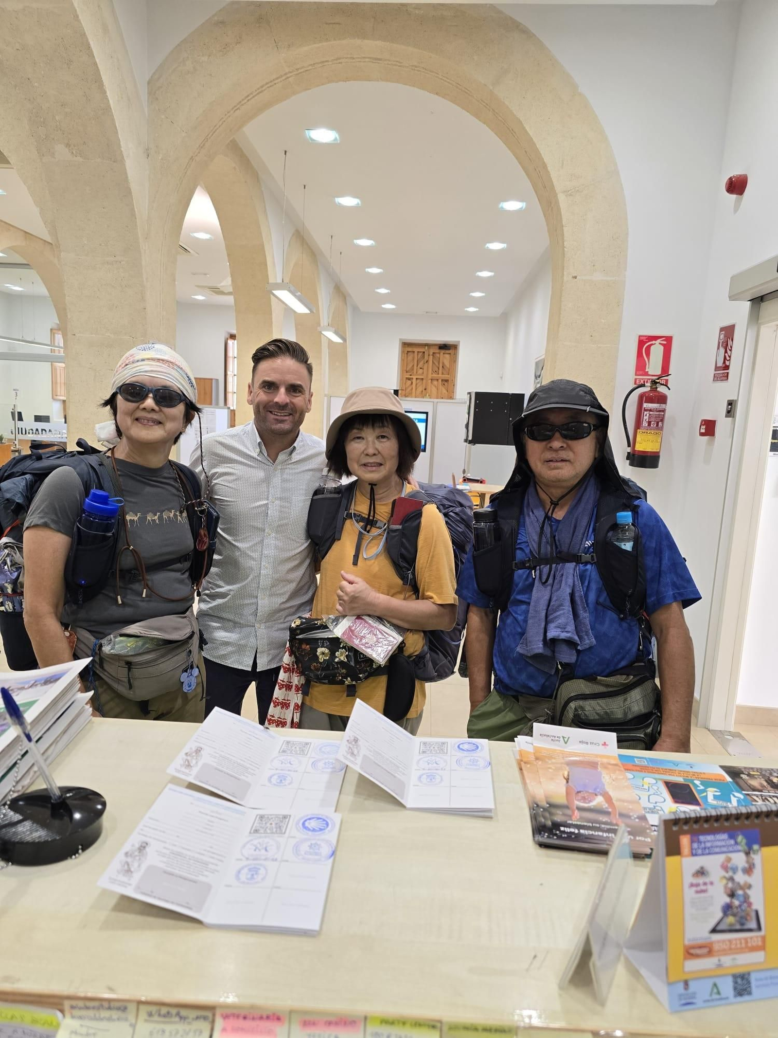 Visita al Ayuntamiento de Huércal de Almería.