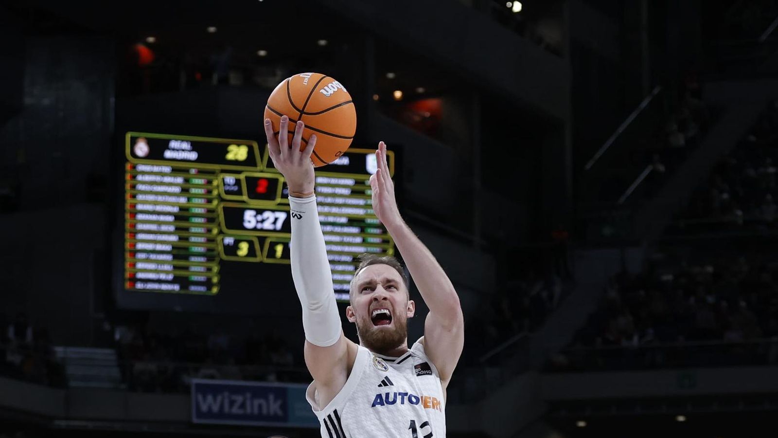 El Real Madrid-Unicaja, en fotos