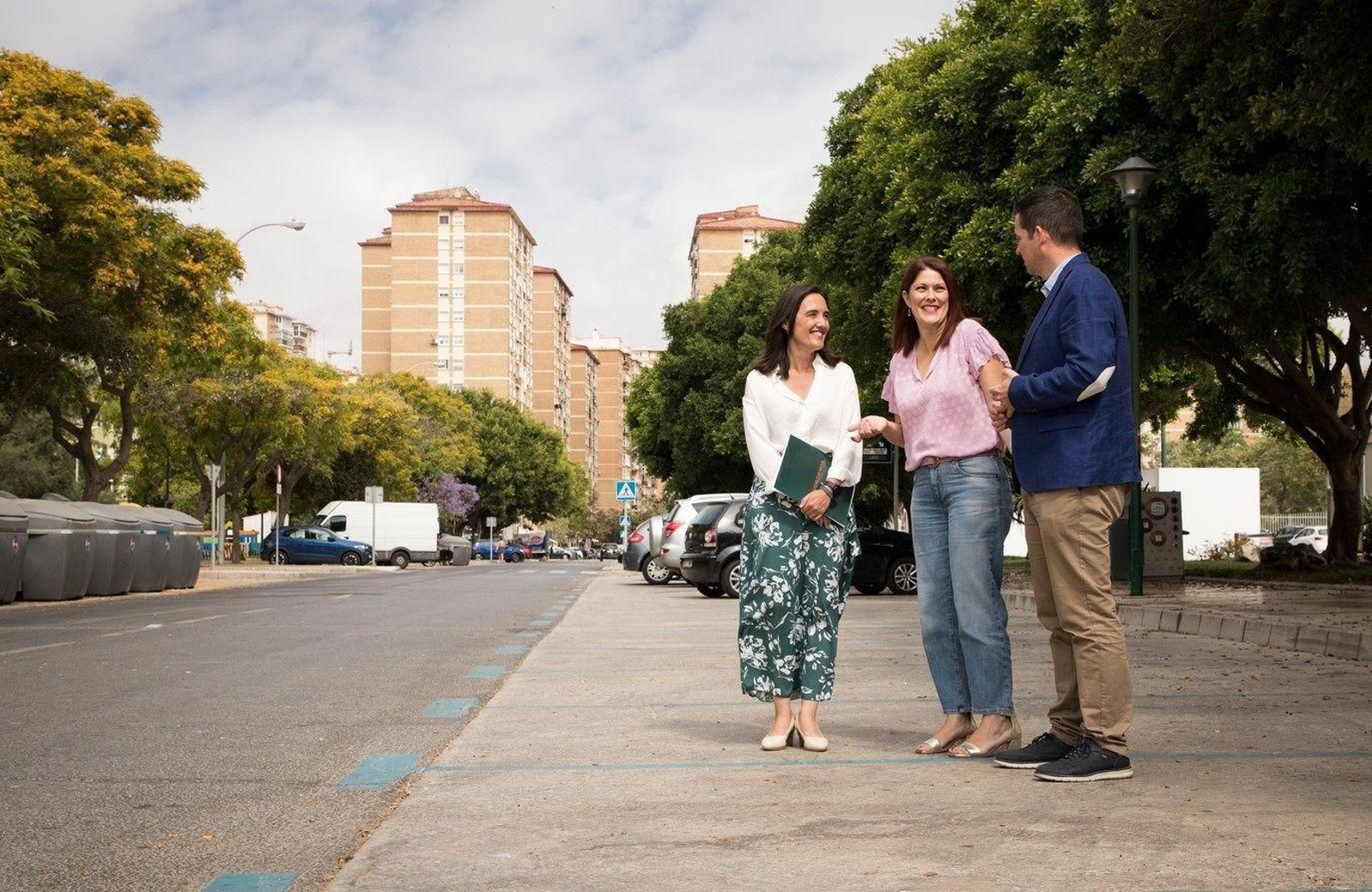 Noelia Losada, durante la campaña electoral. Noelia Losada, durante la campaña electoral.