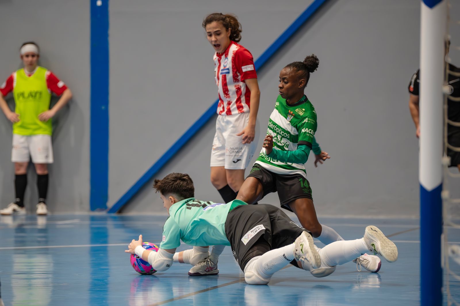 Gleice asistió en el único gol del Guadalcacín FSF.