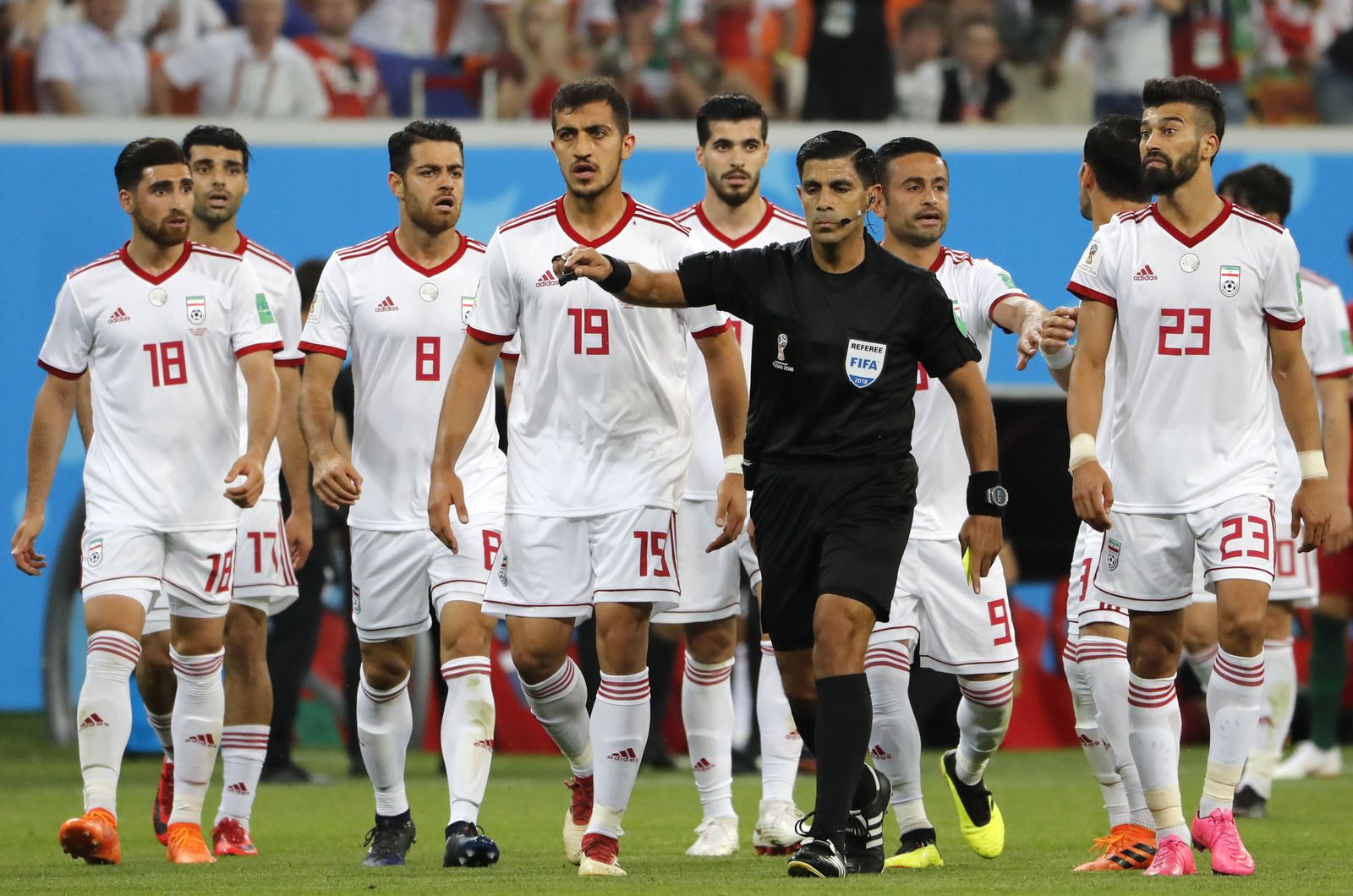 Las imágenes del Irán-Portugal