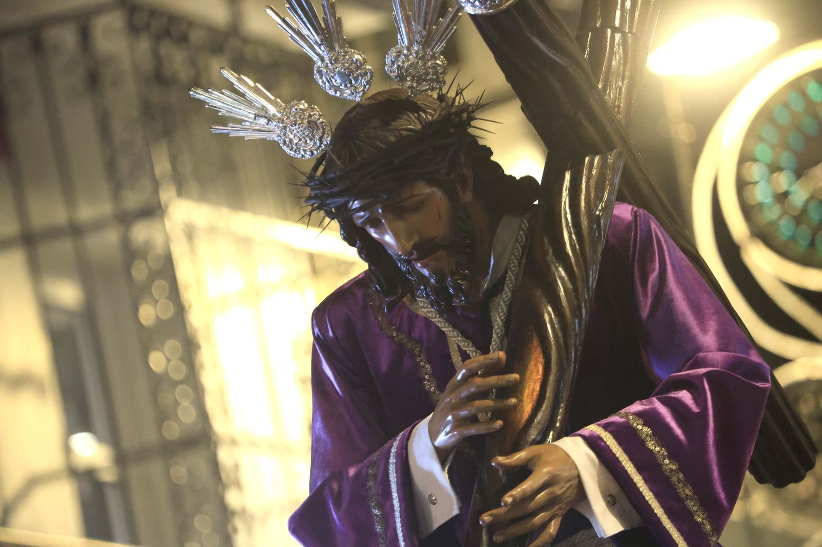 Las fotos del Nazareno en el Vía Crucis Oficial del Consejo de Hermandades de Algeciras