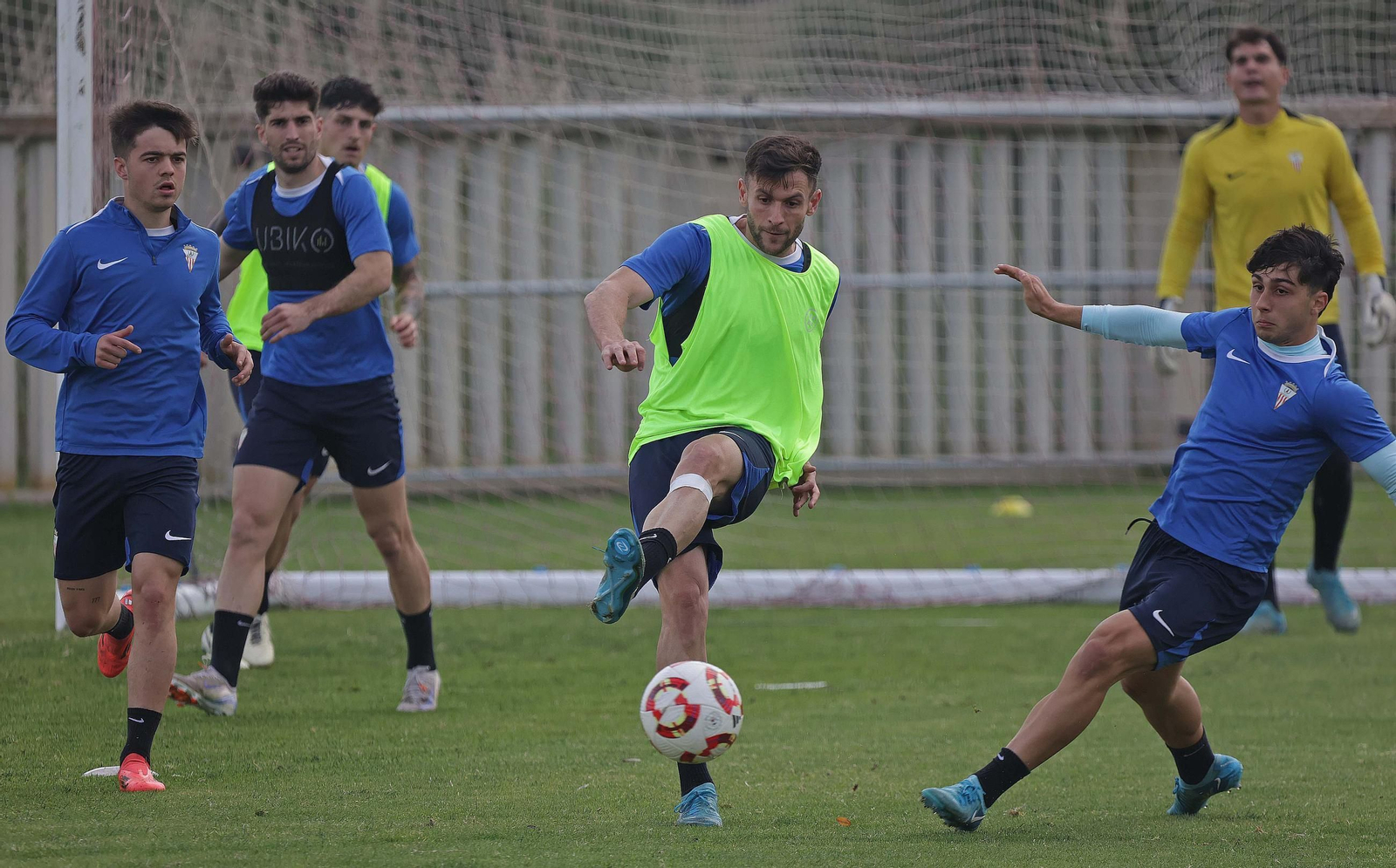 Fotos del entrenamiento del Algeciras CF en La Menacha
