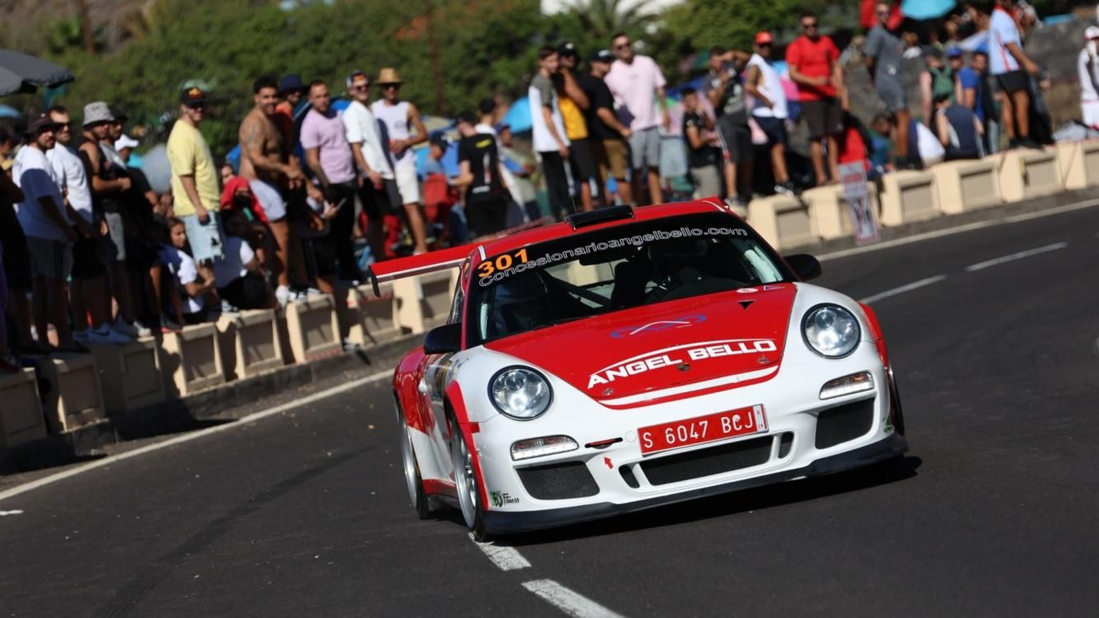 José Antonio Aznar compite en la edición número 50 de la popular subida tinerfeña.