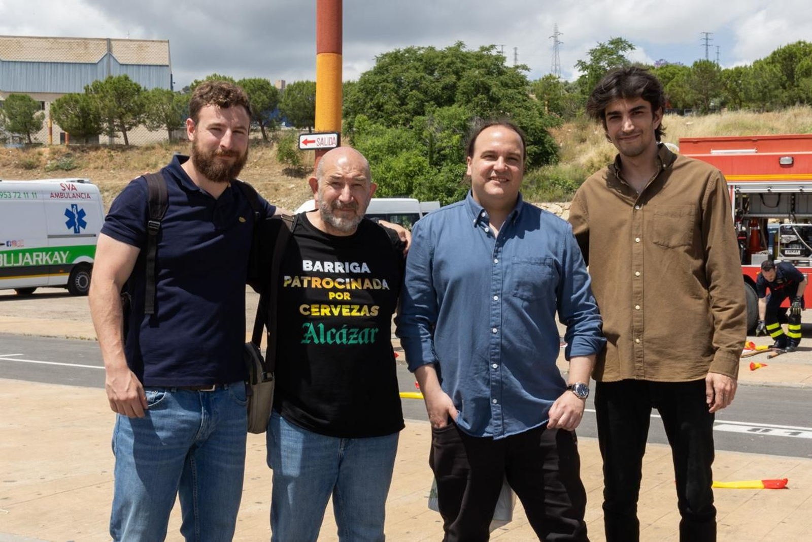 Exhibición de la Patrulla Aspa del Ejército del Aire y del Espacio con motivo del 1.200 aniversario de la capitalidad de Jaén