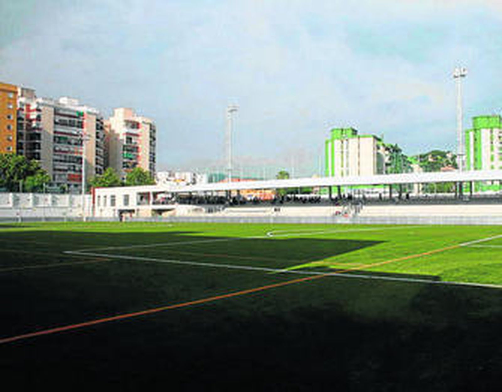 El campo del San Ignacio.