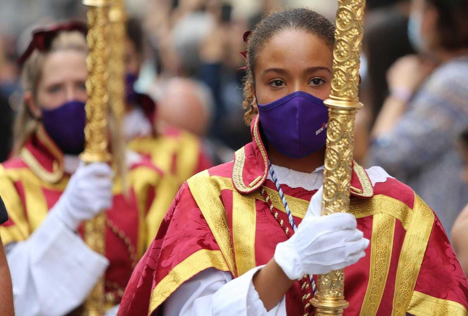Las fotos de Jesús de la Sentencia en la procesión Magna de Málaga