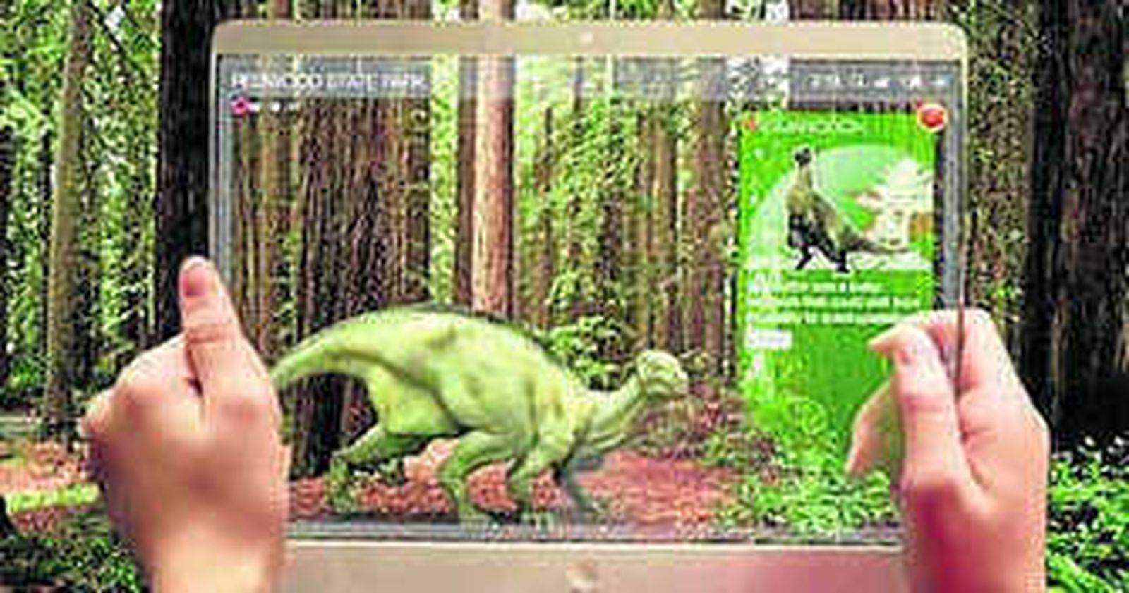 Imagen de los personajes con los que se puede pasear en la visita a la bodega de González Byass en Jerez.