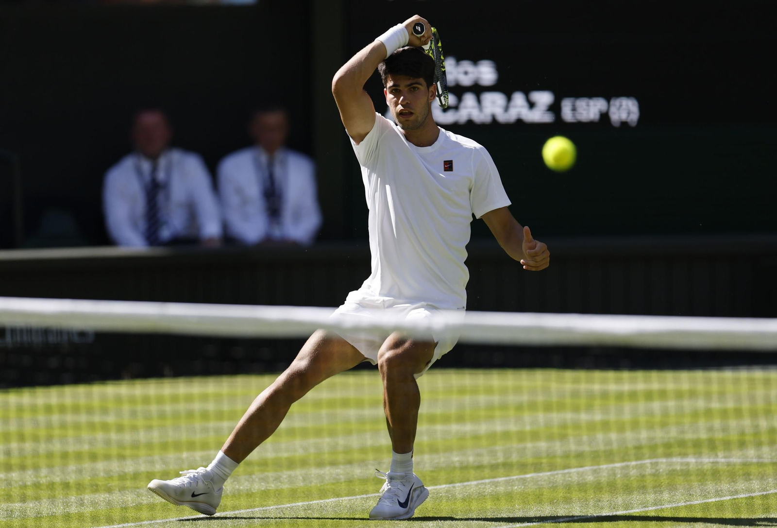 Las imágenes del debut de Alcaraz en Wimbledon y del resto de la jornada