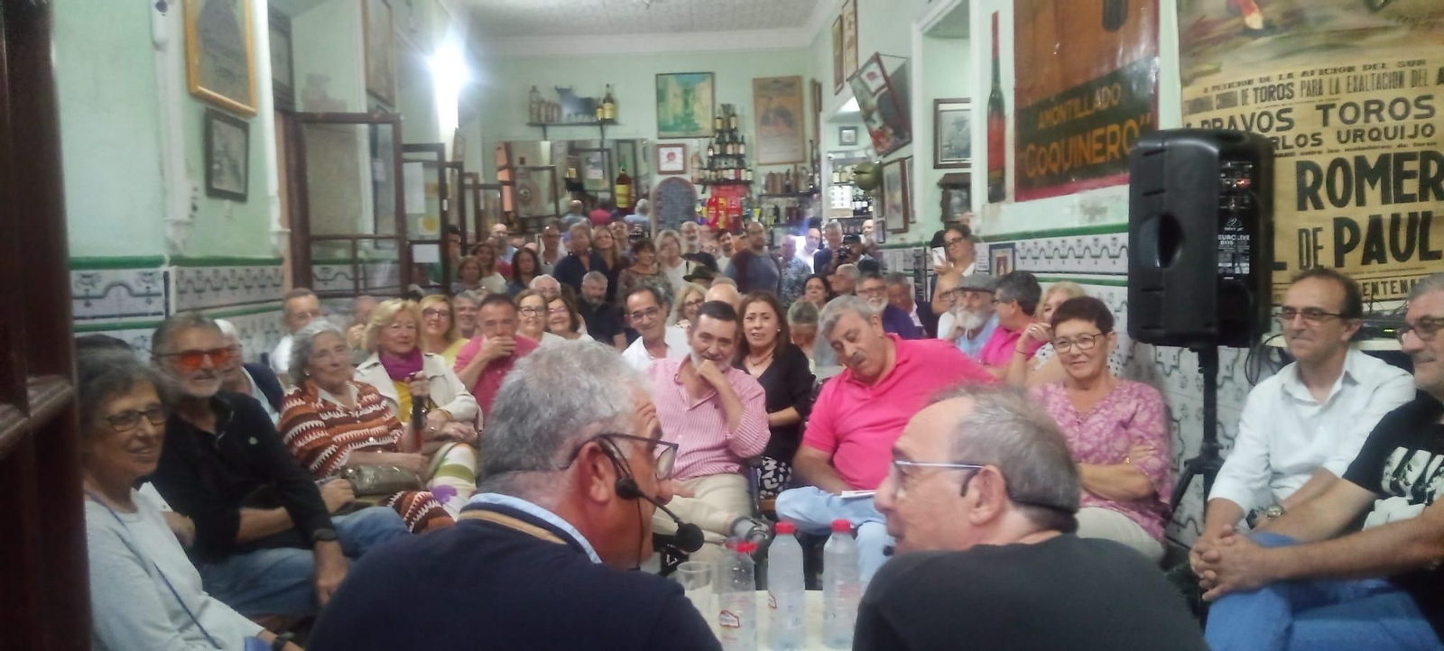 La presentación del libro fue todo un éxito de público.