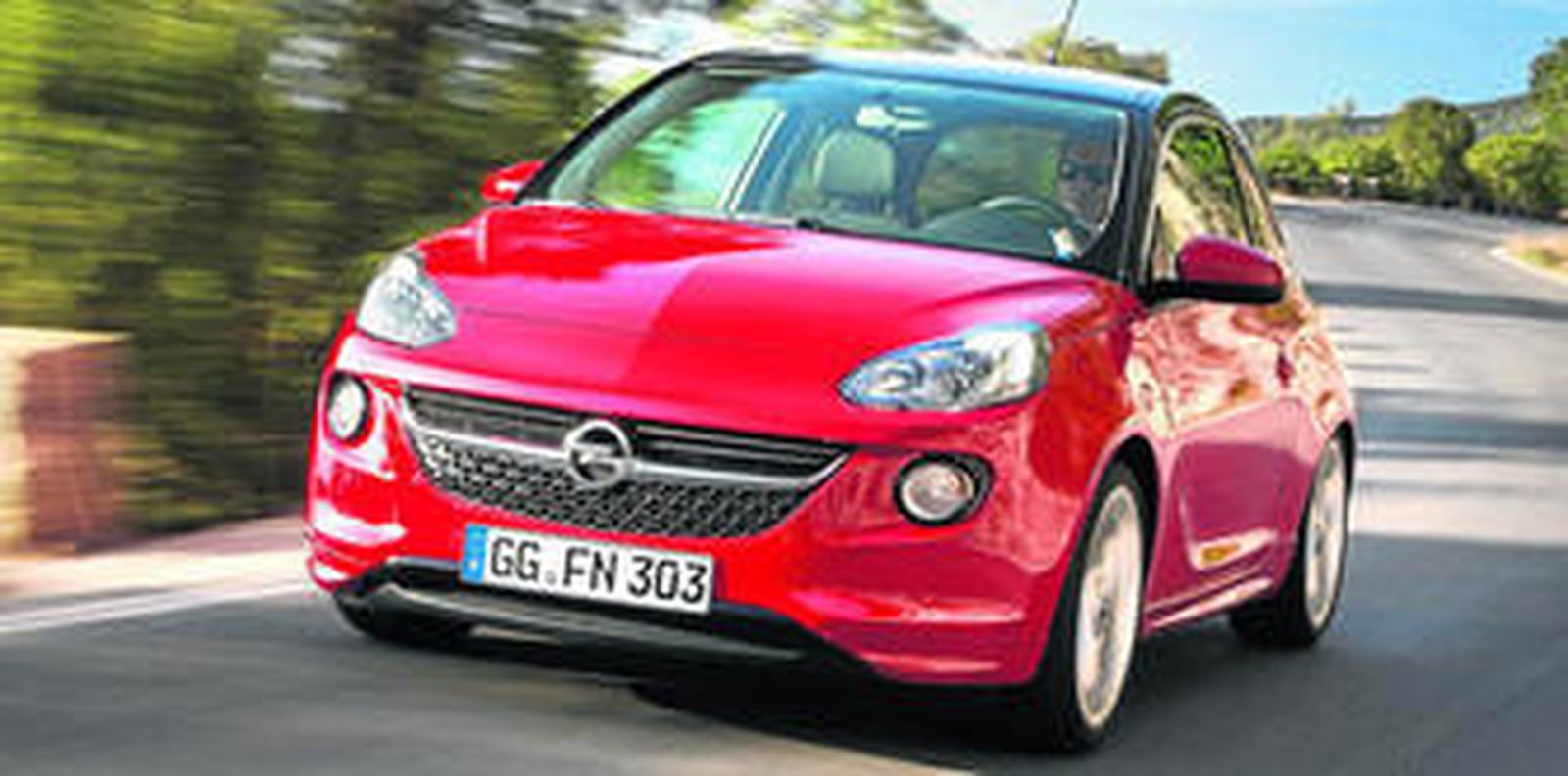 El Opel Adam, a la vanguardia