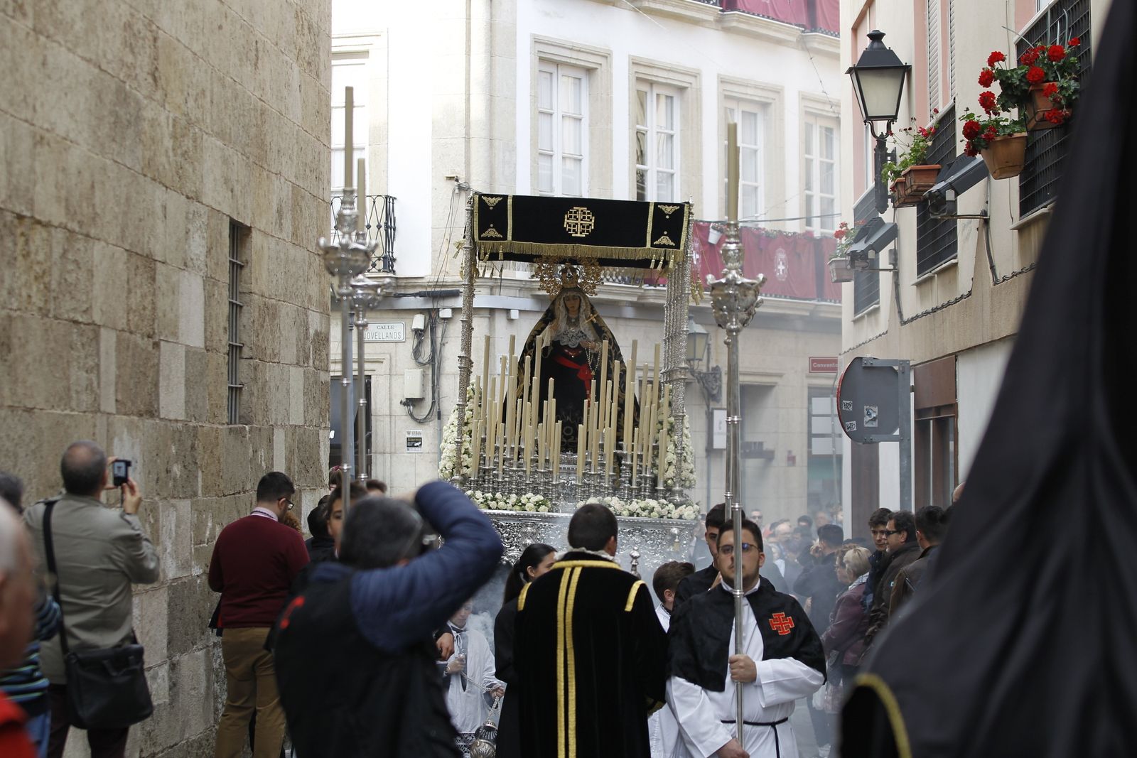 Imágenes de la Procesión del Entierro, Viernes Santo. Semana Santa Almería 2019
