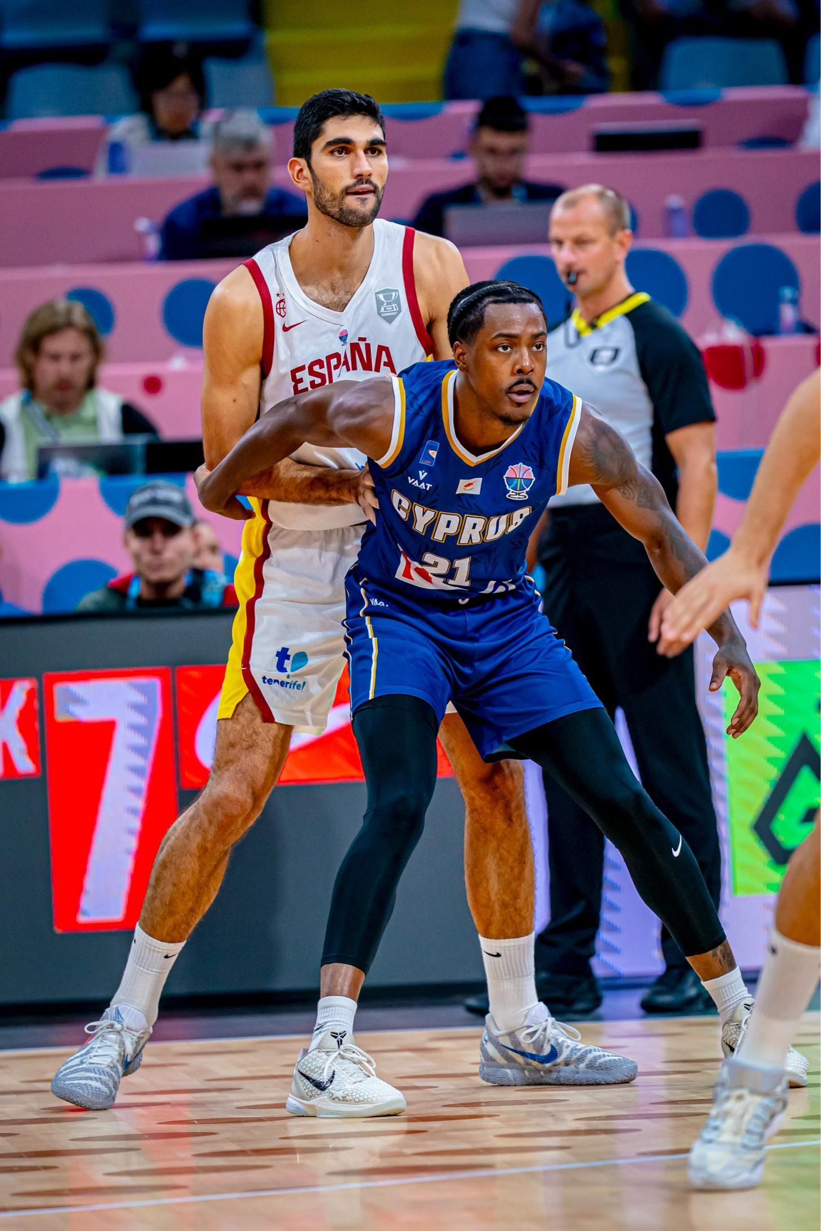 Las fotos del Chipre - España de baloncesto