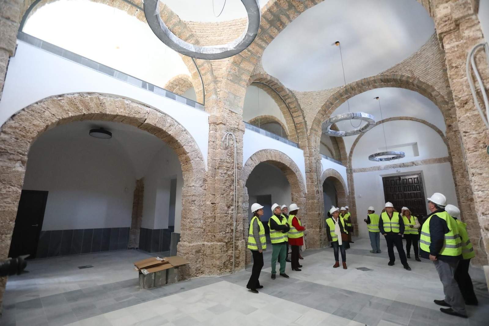 Así son las visitas a las obras del Ayuntamiento
