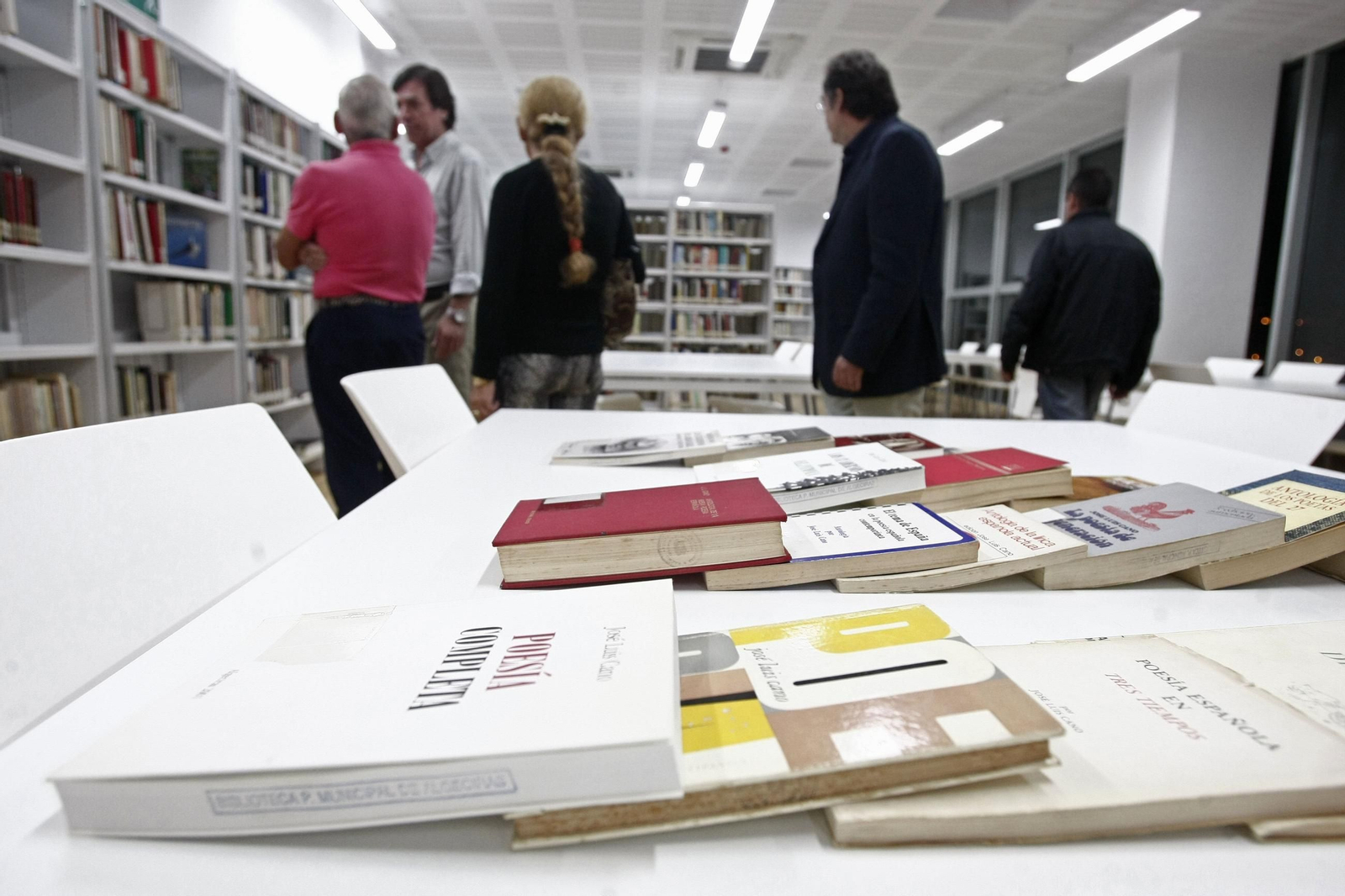 Fotos de la inauguración del centro documental José Luis Cano en Algeciras